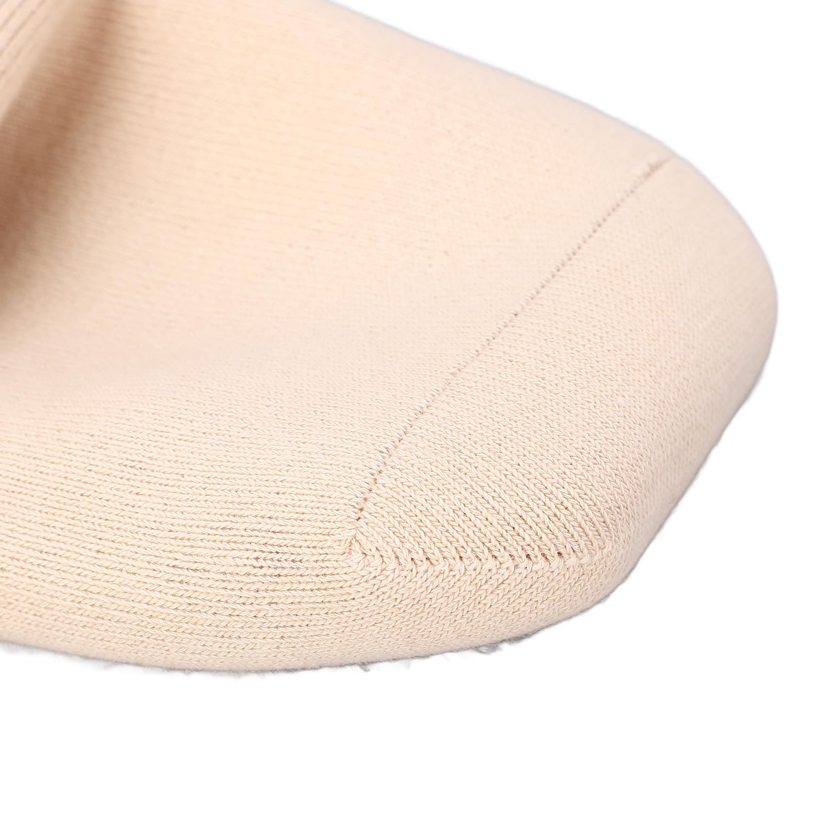 Alomejor Manga Protectora para Piernas para Amputados, Calcetín Protésico de Gel Engrosado, Distribución de Presión Elástica Alta, Reduce la Fricción, Gel de Silicona de Algodón (Talla grande)