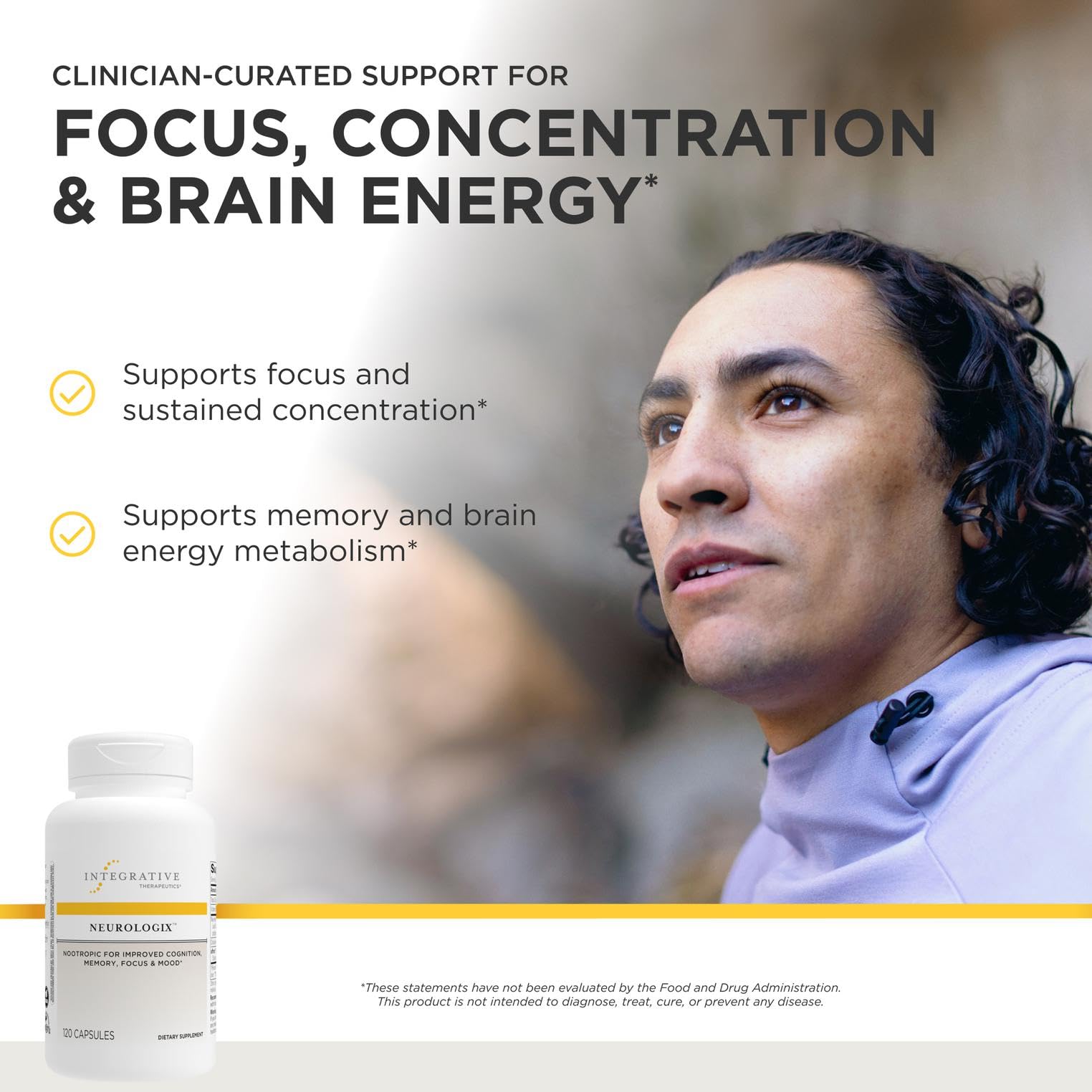 Integrative Therapeutics Neurologix, Nootropic for Brain Health*, 28 Count — Amazon image 2