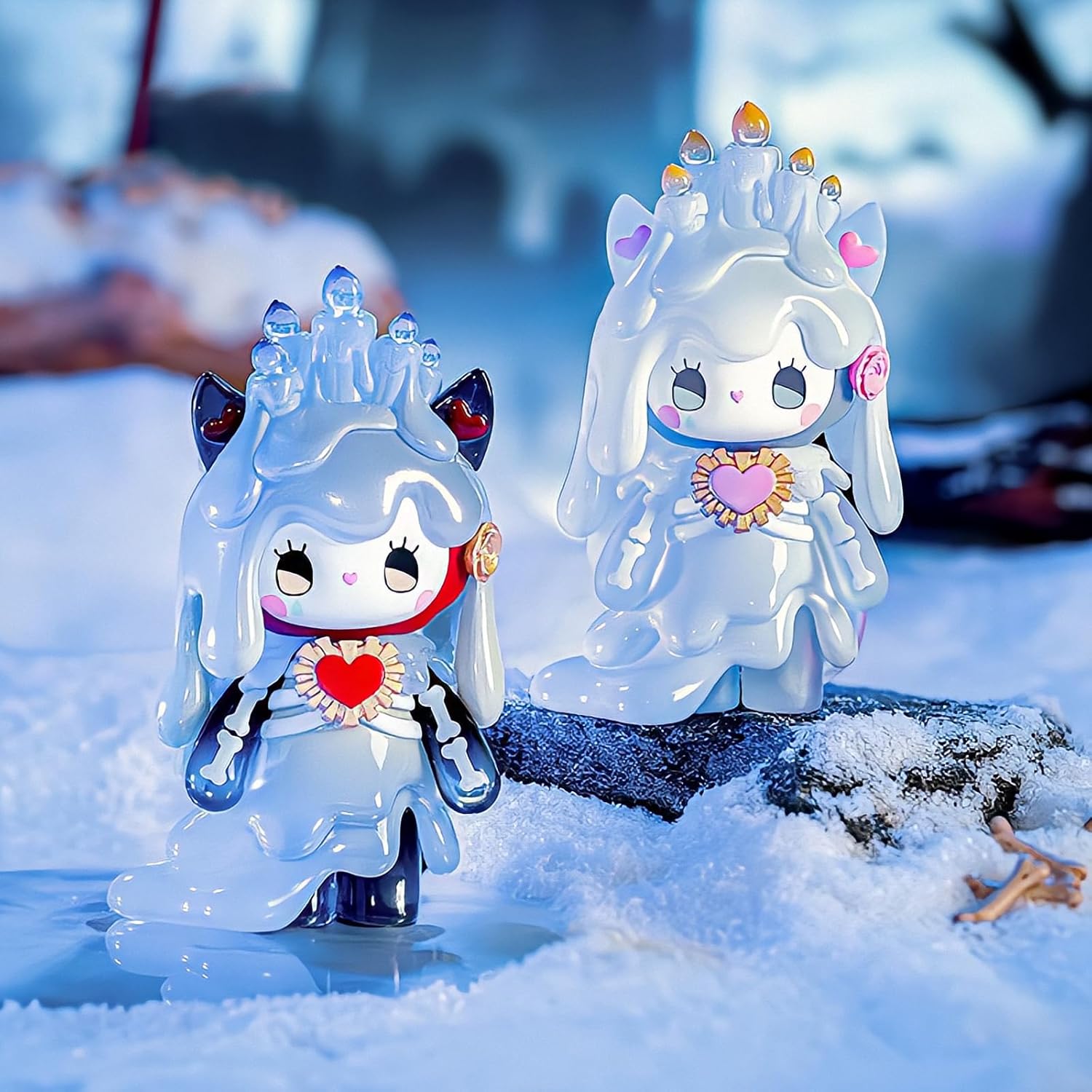 BEEMAI Emma Secret Forest Frostveil Villa Series Single Box (Contains 1 Figure), Blind Box Cute Figures Collectible Birthday Gifts