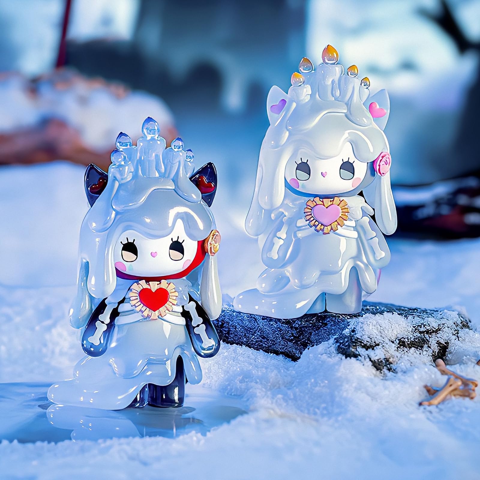 BEEMAI Emma Secret Forest Frostveil Villa Series 3-Box Set (3er Set No Repeat), Blind Box Cute Figures Collectible Birthday Gifts