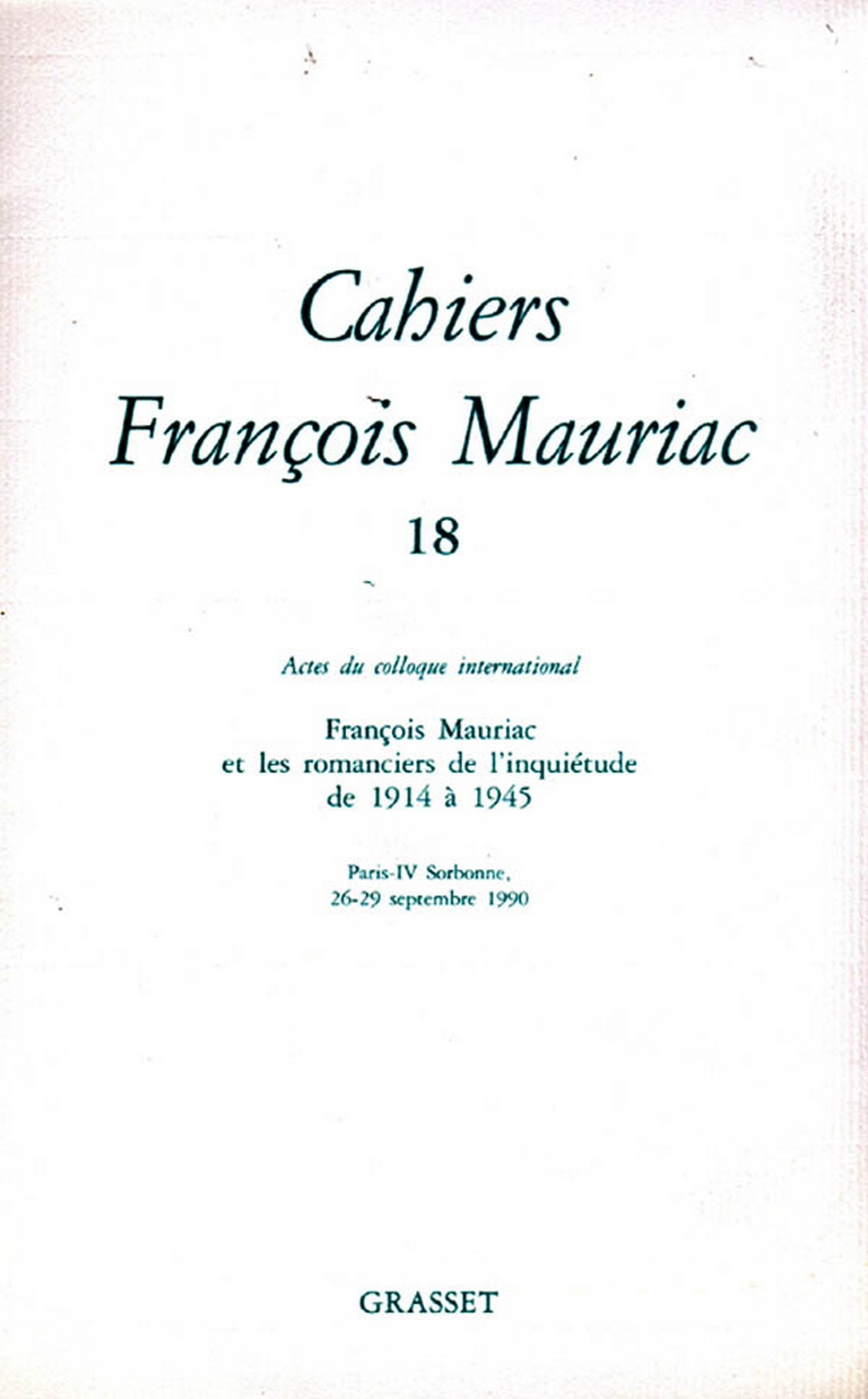 Cahiers numéro 18 (Aventures) (French Edition)