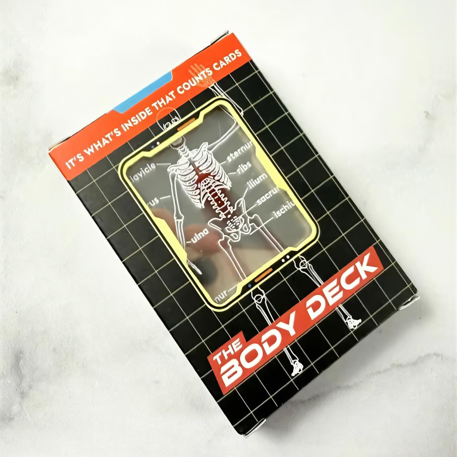 zhongko The Body Deck, The Poker for Magic Games 3D Image Educational Playing Cards - Image 3