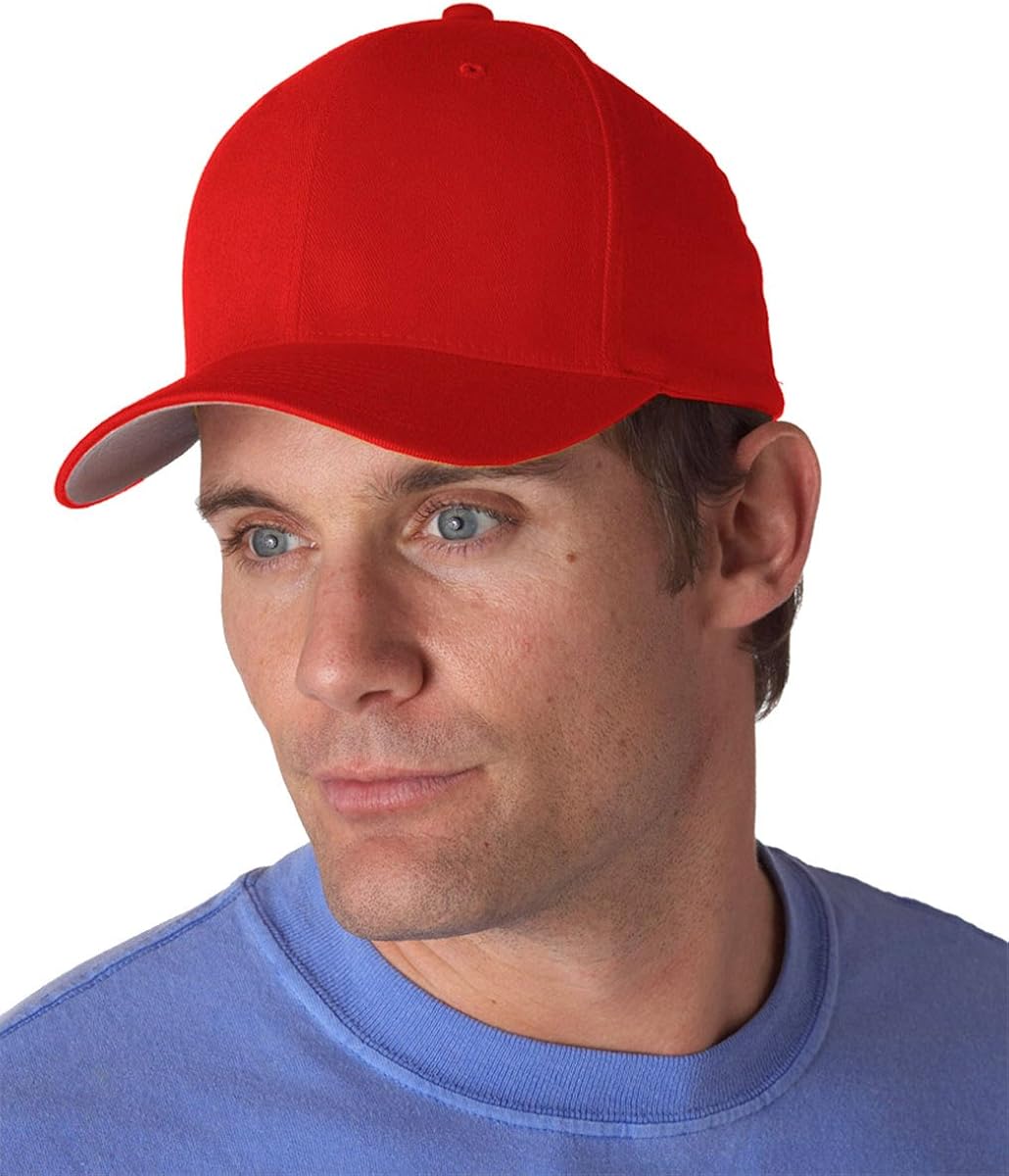 Six Panel Mid Crown Structured Cap 