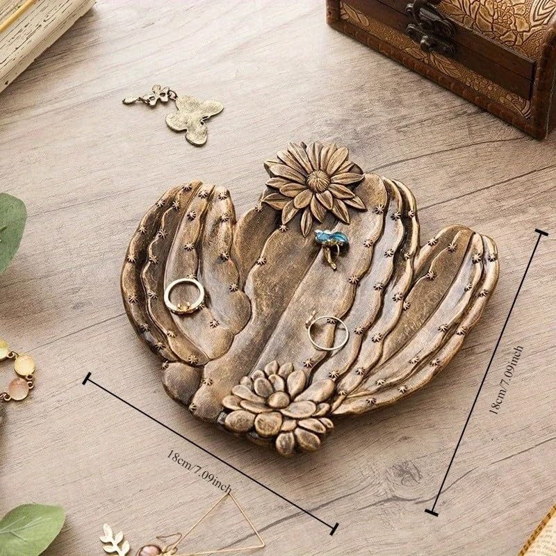 Organizador de anillos de cactus para evitar pérdidas de joyas 2
