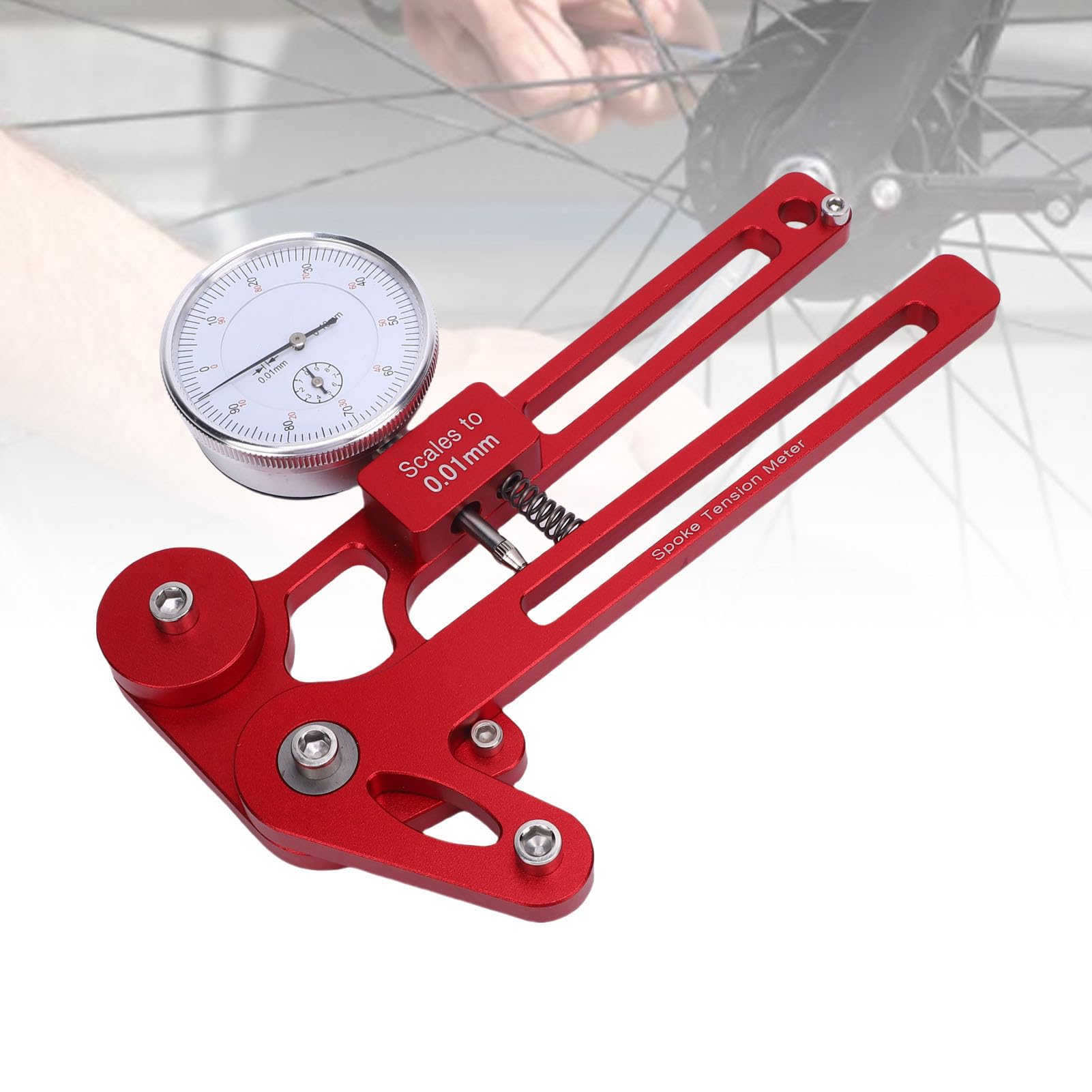 Naroote Fahrradspeichenspannungsmesser, Langlebige Legierungskonstruktion