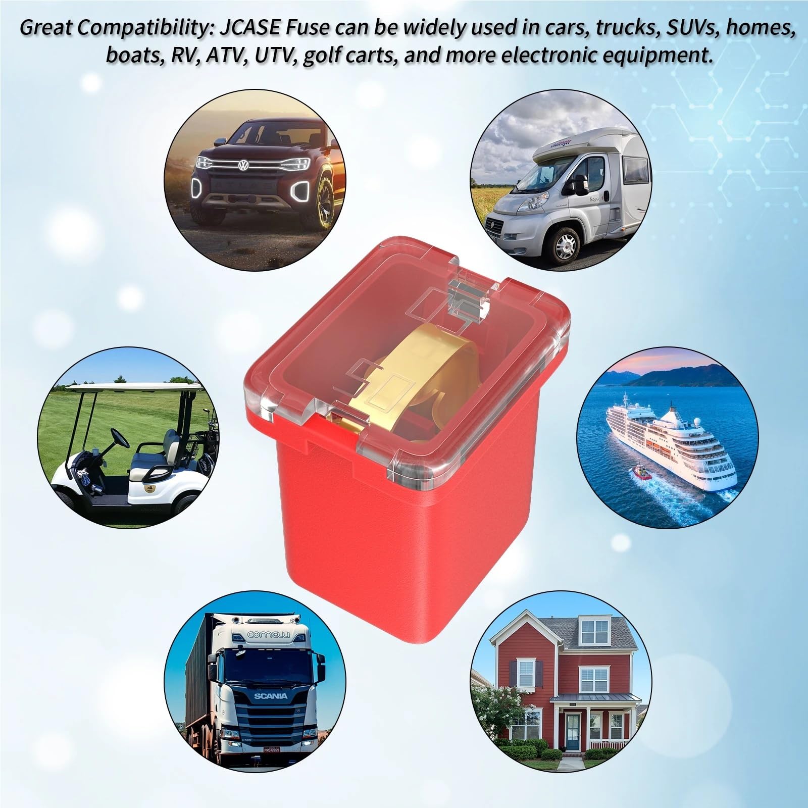 Kit assortimento fusibili for auto 36 pezzi