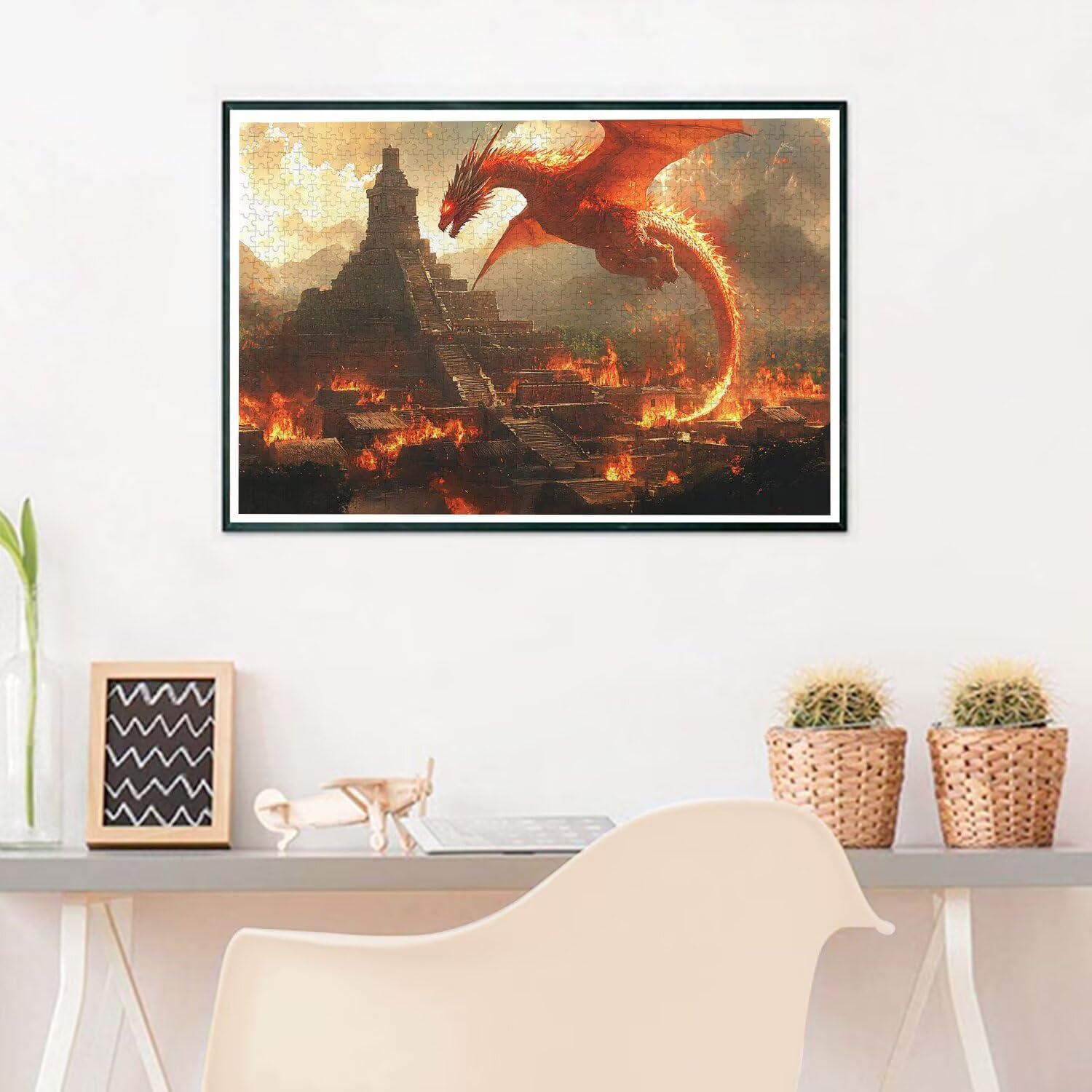 Puzzle 3000 sztuk dla dorosłych, drewniane puzzle strach dla dorosłych, trudne drewniane łamigłówki, rodzinne gry edukacyjne, łamigłówki z pudełkiem na prezent do dekoracji domu prezent dla kobiet