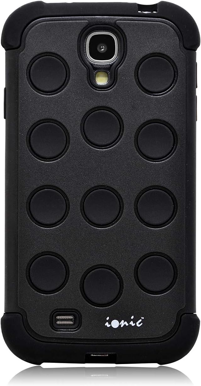 Ionic GUARDIAN Armor Case for Samsung Galaxy S4 S 4 SIV S IV/ New galaxy s4 i9500 2013 Model (AT&T, T-Mobile, Sprint, Verizon) (Black)
