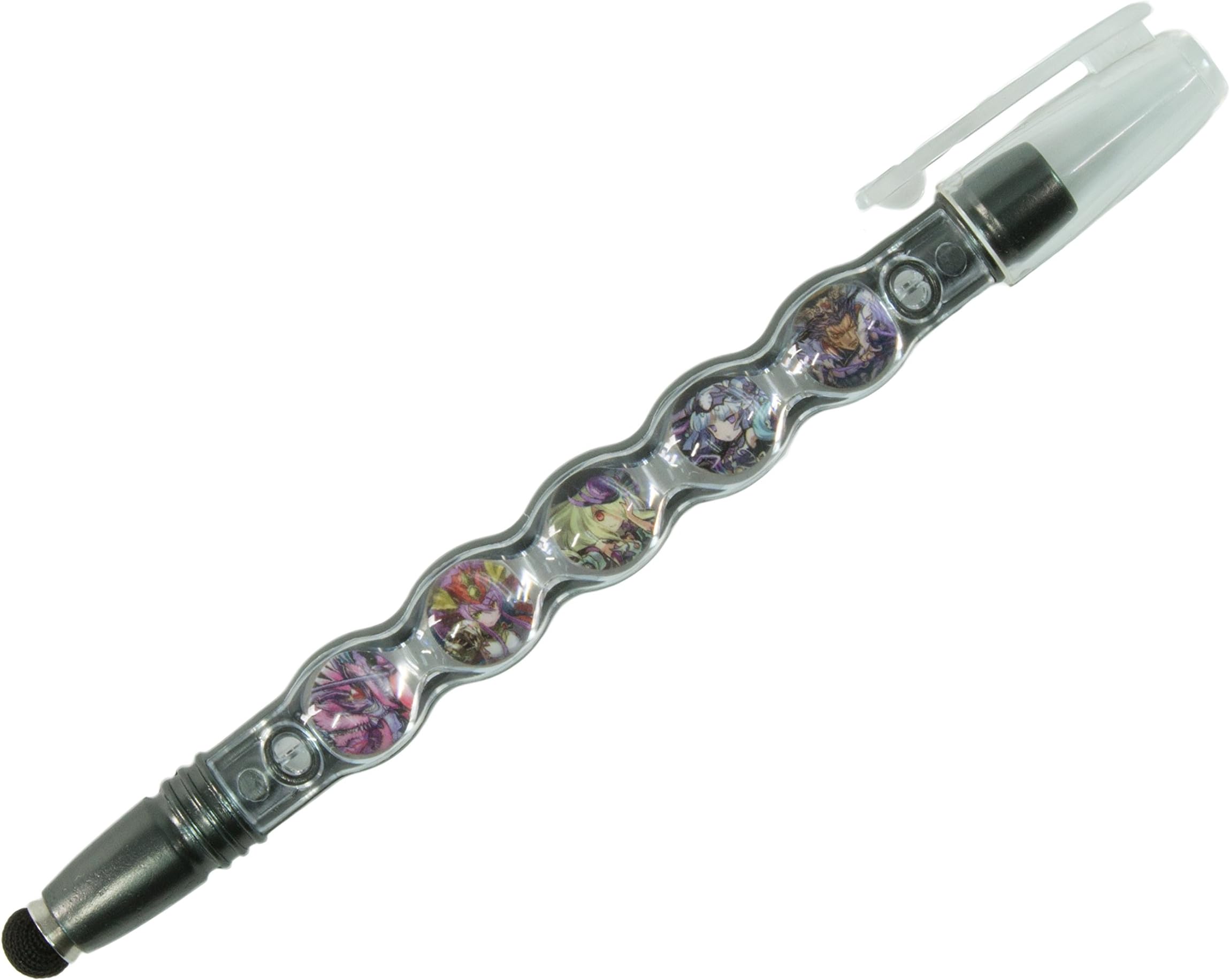 [Exclusive Edition] Pazdora- Puzzle and Dragons x Su-Pen Version 2.0 Customizable Metallic Touch Pen Touch Screen Pen for iPhone/iPad/iPod Series(Black)