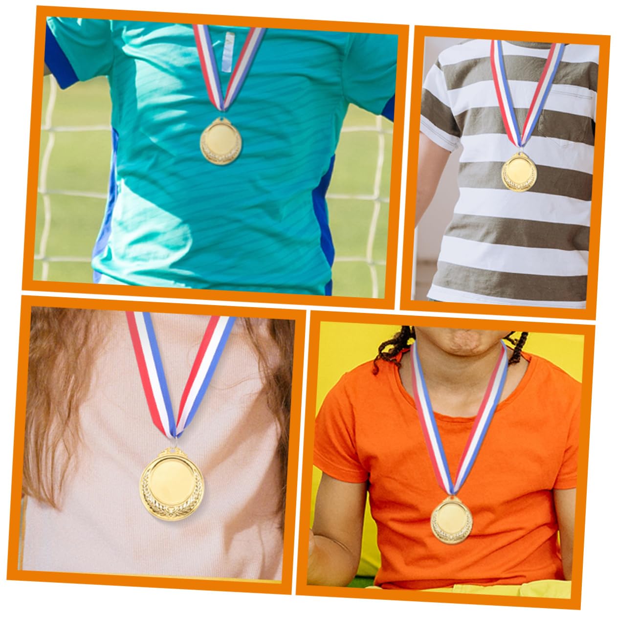 UKCOCO 20piezas De Maratón Decorativa para Deportivos Medallas De Premios para para Competición