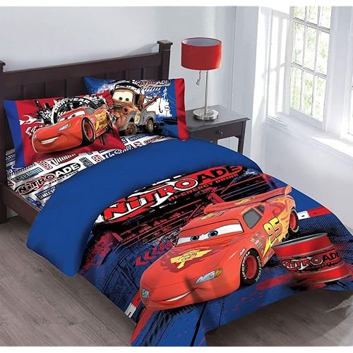 Disney Cars Twin Bedding Set Amazon Com