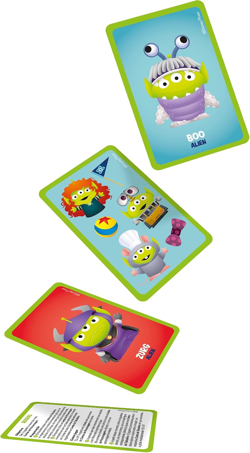 Jogo Eu Vi! Aliens Toy Story, Cor: Estampado - Copag
