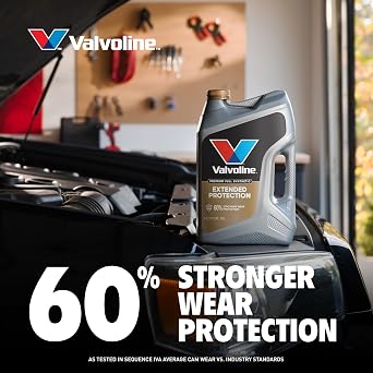 Valvoline SAE 5W-30 Full Synthetic Motor Oil, Extended Protection, 5 Quart, Set of 3
