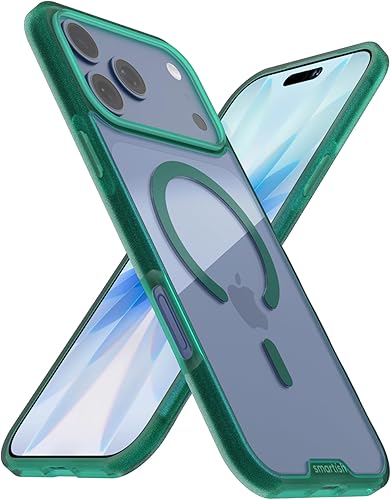 Miniatura 16 de Smartish® - Funda MagSafe transparente para iPhone 17, Gripmunk, funda delgada magnética [ligera + protectora], cubierta de agarre delgada