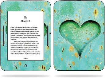 MightySkins Skin Compatible With Barnes & Noble NOOK GlowLight 3 2017 - Heartwood | Protective, Durable, and Unique Vinyl Decal wrap cover | Easy To Apply, Remove | Made in the USA