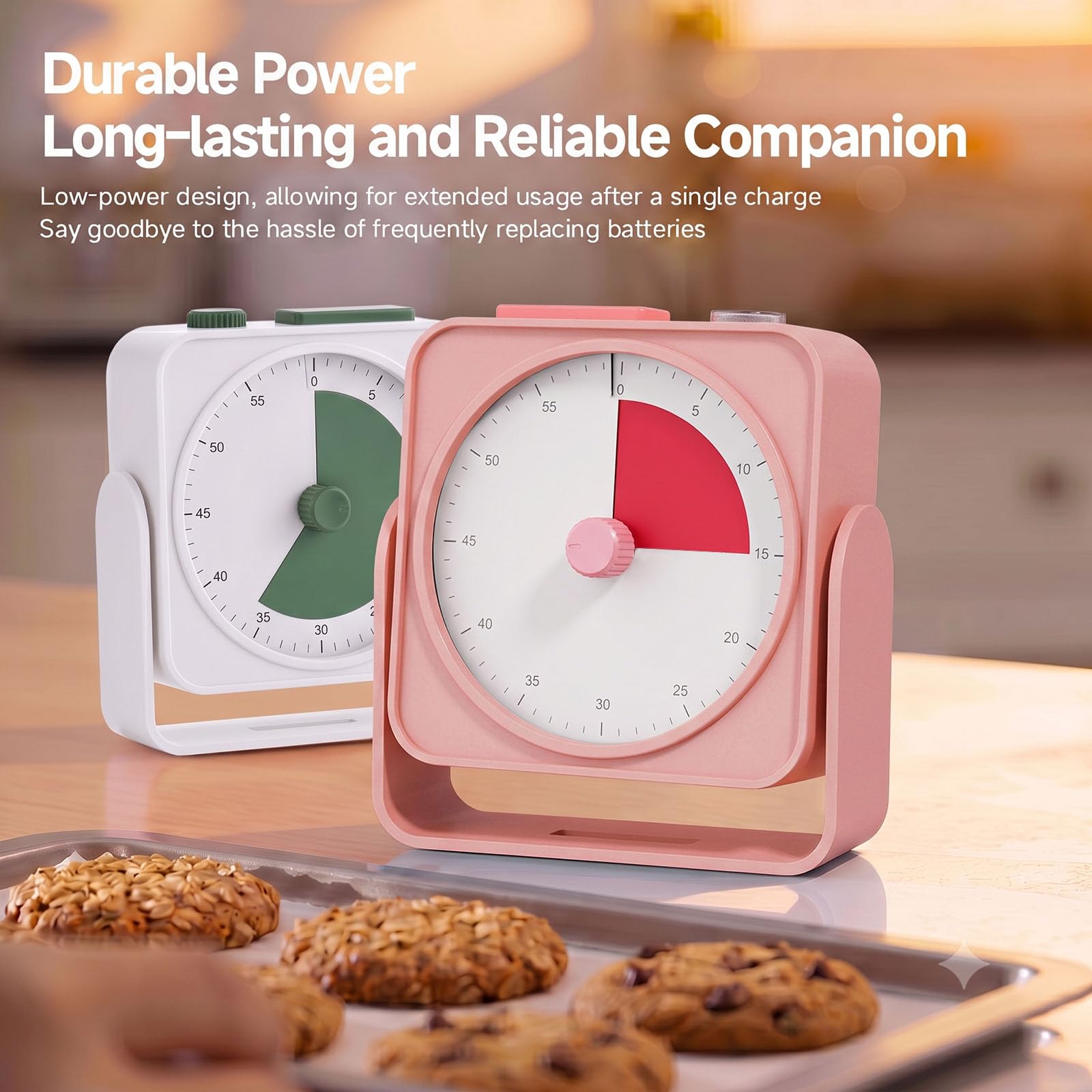 EooCoo Visual Timer - 60 Minute Countdown -7 EooCoo Visual Timer - 60 Minute Countdown -7