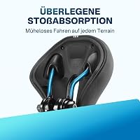 YOUNGDO ergonomikus kerékpár nyereg memóriahabbal, vízálló, légáteresztő, ütéselnyelő 5
