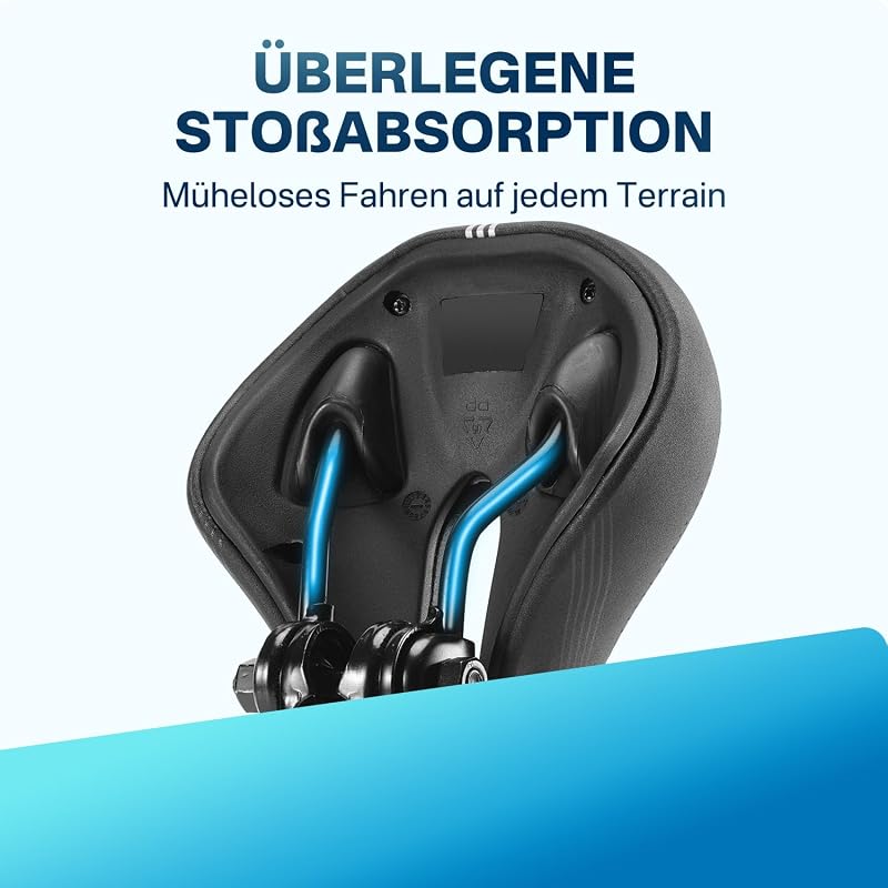 YOUNGDO ergonomikus kerékpár nyereg memóriahabbal, vízálló, légáteresztő, ütéselnyelő