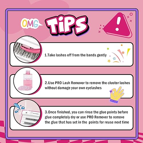 Miniatura 6 de 48 piezas de pestañas en grupo PRO, extensiones de pestañas, finas, 10 a 16 mm, para dar volumen, con banda superdelgada, son reutilizables, suaves