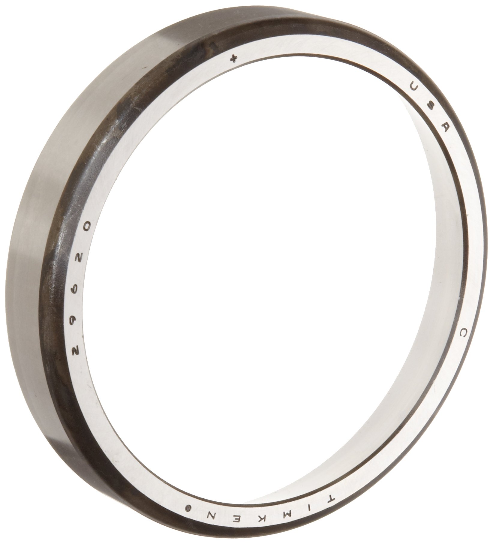 Timken 29620 Tapered Roller Bearing, Single Cup, Standard Tolerance, Straight Outside Diameter, Steel, Inch, 4.4375
