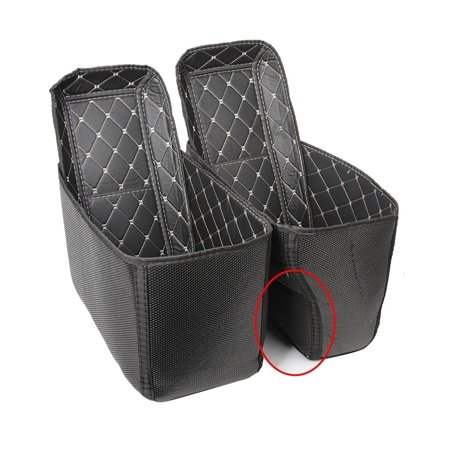 Kuferkask motocyklowy Do 38L motocykla Boczny kufer tylny Bagażnik boczny Tylny kufer górny Wewnętrzna wyściółka Wewnętrzna wyściółka Poduszka Skóra PU boczna motocykla walizka(38L Right exhaust)