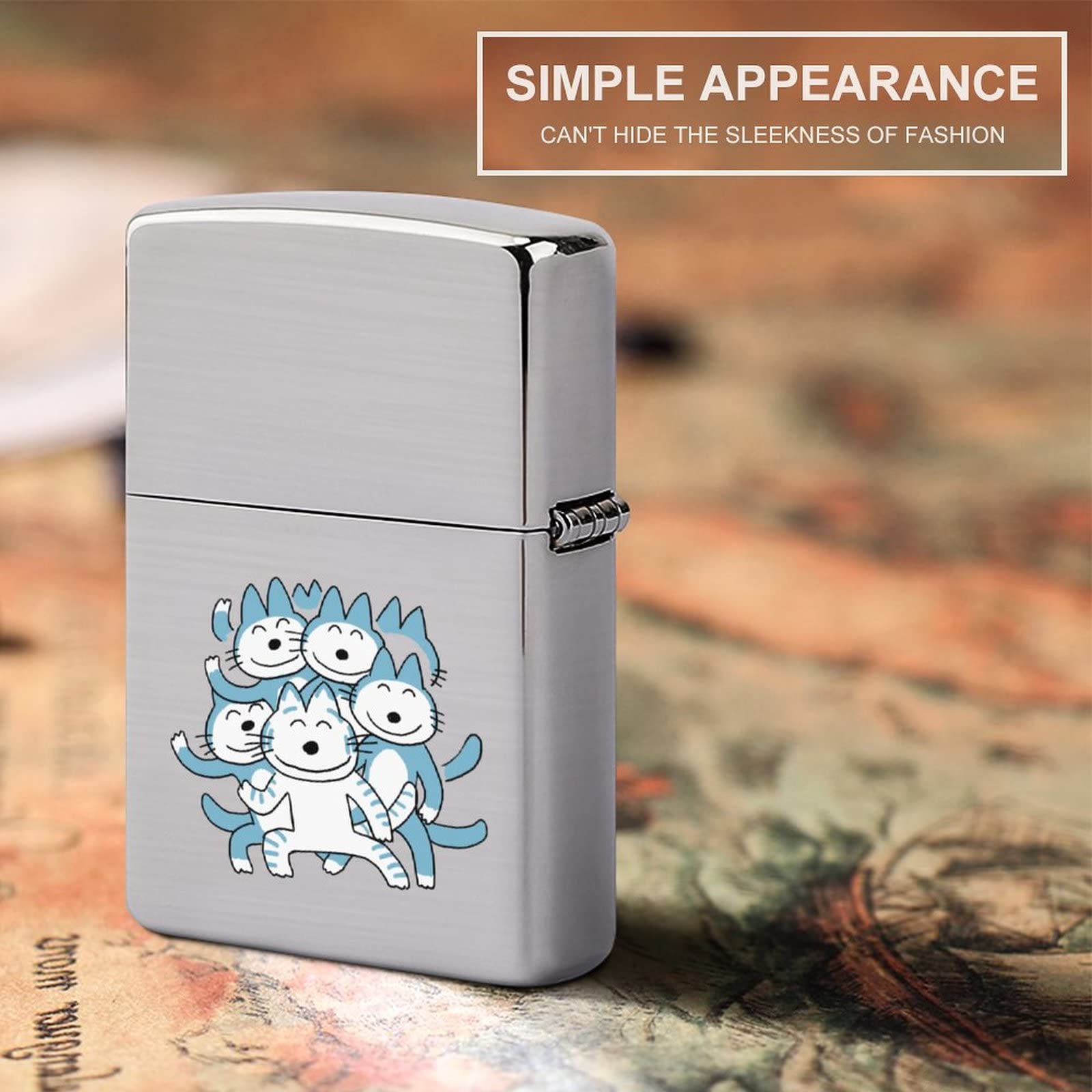 Amazon.co.jp: ライターケース 11ぴきのねこ Zippo兼用ケース ジッポ 