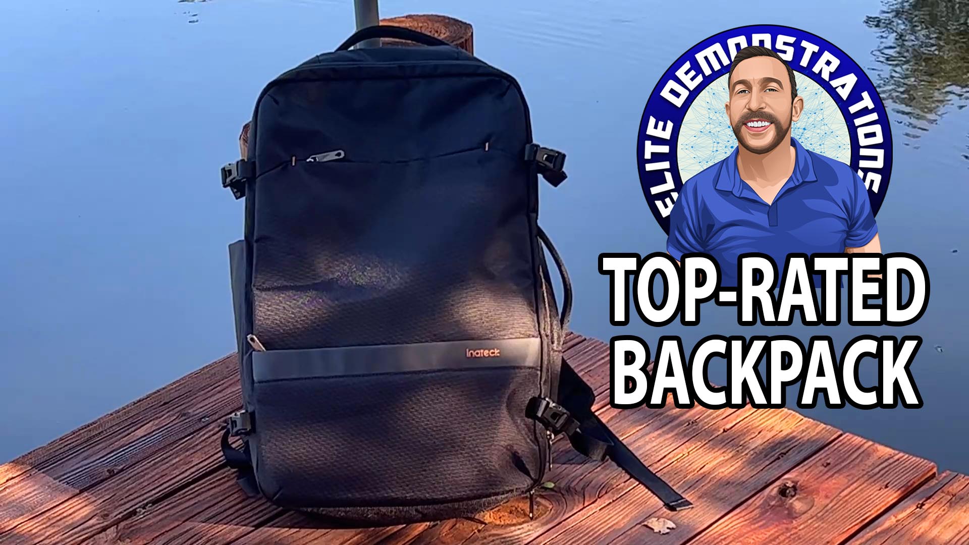 Watch Inateck 42L Travel Backpack, Carry on Laptop B on Amazon Live