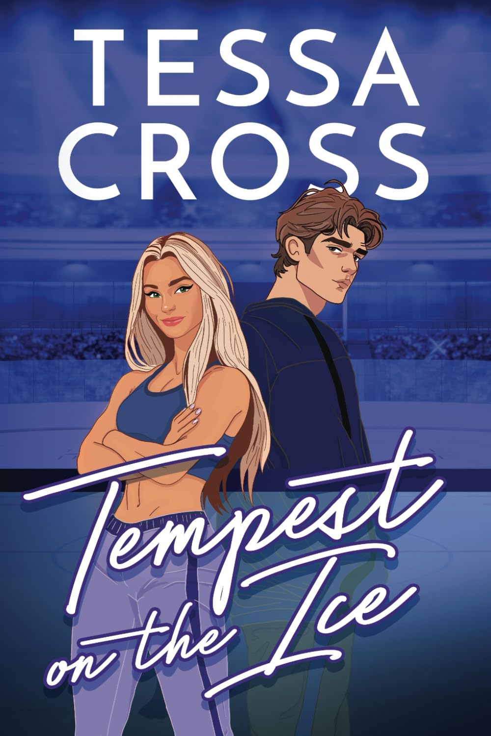 Tempest on the Ice: A forbidden love and love triangle hockey romance (Sparks on the Ice)