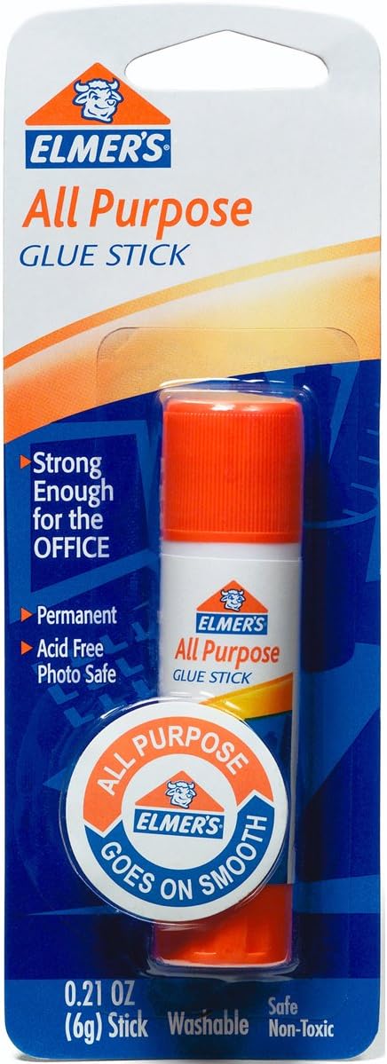 ELMER'SAll-Purpose Glue Stick, 0.21 oz, Single Stick (E511)