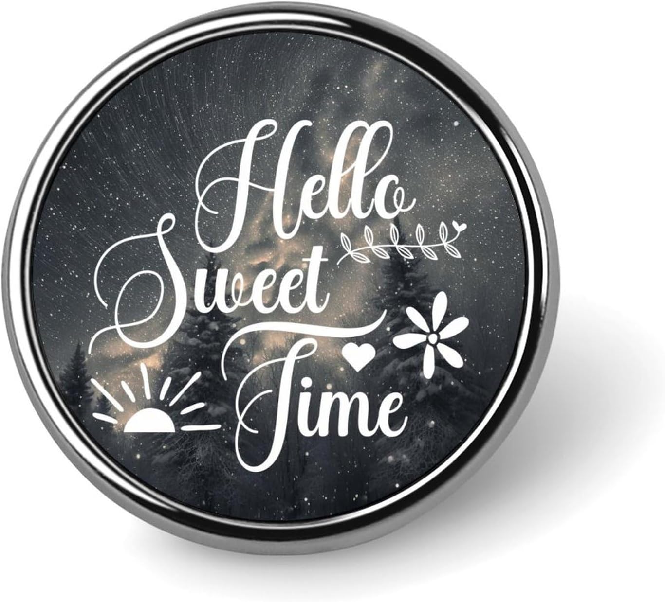 Hello Sweet Time Pins Sets Inspiring Saying Quotes Jean Buttons Bible Scripture Custom Buttons Classic Badges Hats Bags For Women Girls Kids Housewarming Gift, style-14, 28emcv1zw1ps