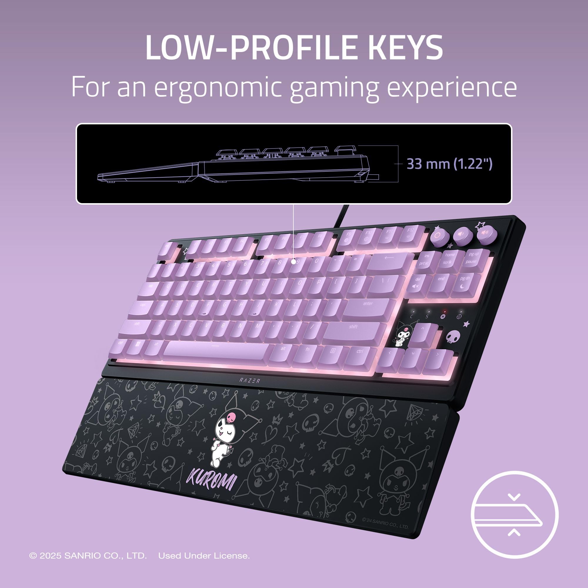 Amazon | Razer Ornata V3 TKL ゲーミングキーボード ロープロファイル
