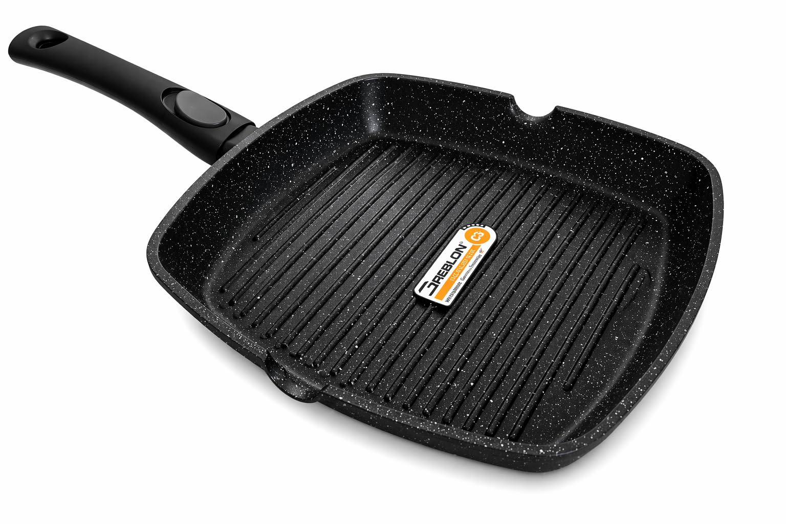 Poêle à griller 28cm amovible tous feux revêtement Greblon C3