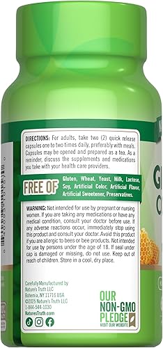 Miniatura 7 de Super Ginseng Complex | 60 cápsulas | con jalea real | de extracto de ginseng | sin OMG, suplemento sin gluten | por Nature's Truth