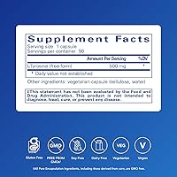 Vista 2 de Pure Encapsulations L-Tyrosine - Amino Acid Supplement - for Brain Support, Dopamine & Thyroid Function* - Vegan & Non-GMO - 90 Capsules