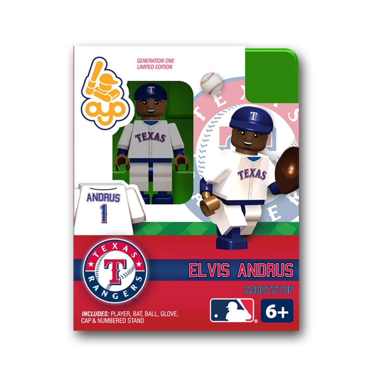 MLB Texas Rangers OYO Figure-Elvis Andrus