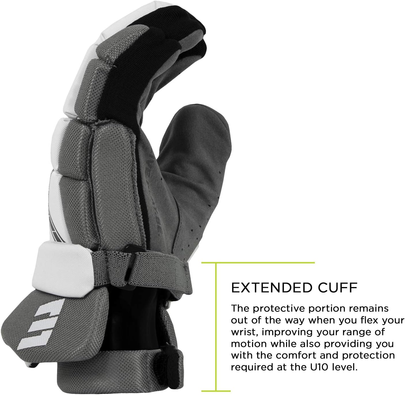 Epoch iD Jr. Youth Lacrosse Player Gloves with Dual Density Foam : Sports & Outdoors