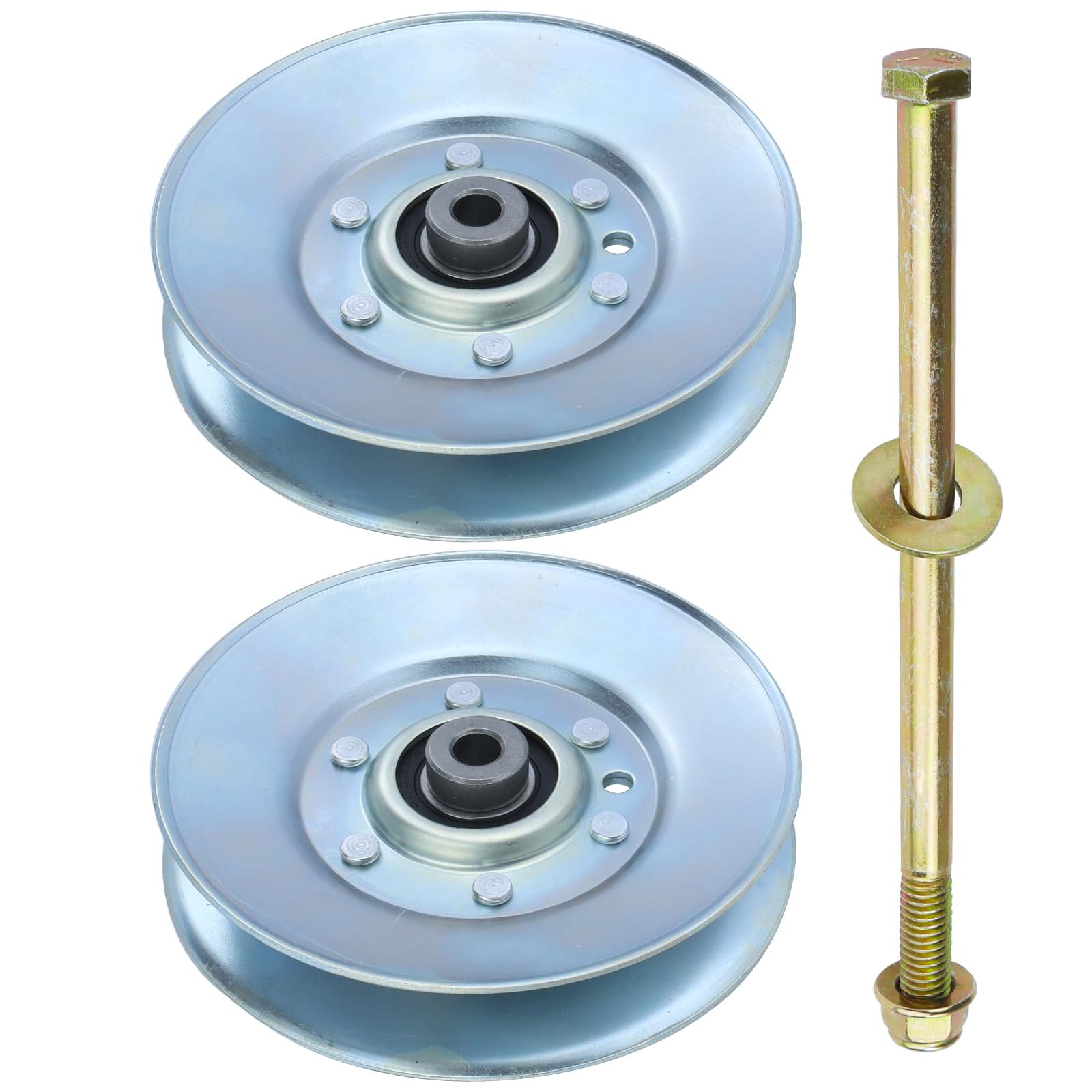 Poulie de renvoi 956-3045A Cub Cadet pour tondeuses GT2186 et GT2523, lot de 2