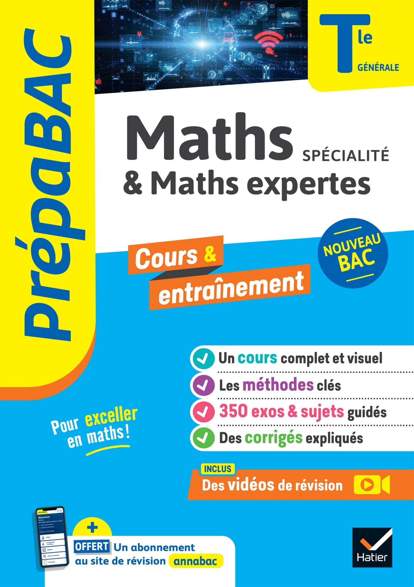 Prépabac - Maths (spécialité) & Maths expertes (option) Tle générale - Bac 2026: cours, méthodes & sujets corrigés (programme de Terminale): 4