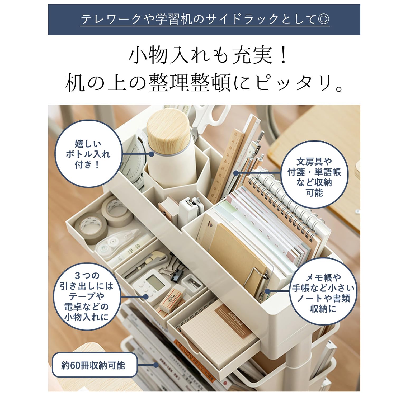Amazon.co.jp: ブックシェルフ 北欧風 五段 取り外し 段数調整 可能
