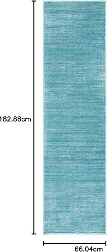 Vista 328 de SAFAVIEH Vision Collection VSN606F - Tapete de 6 pies x 9 pies, crema, moderno, ombré, no desprende pelo, fácil cuidado, para zonas de alto tráfico