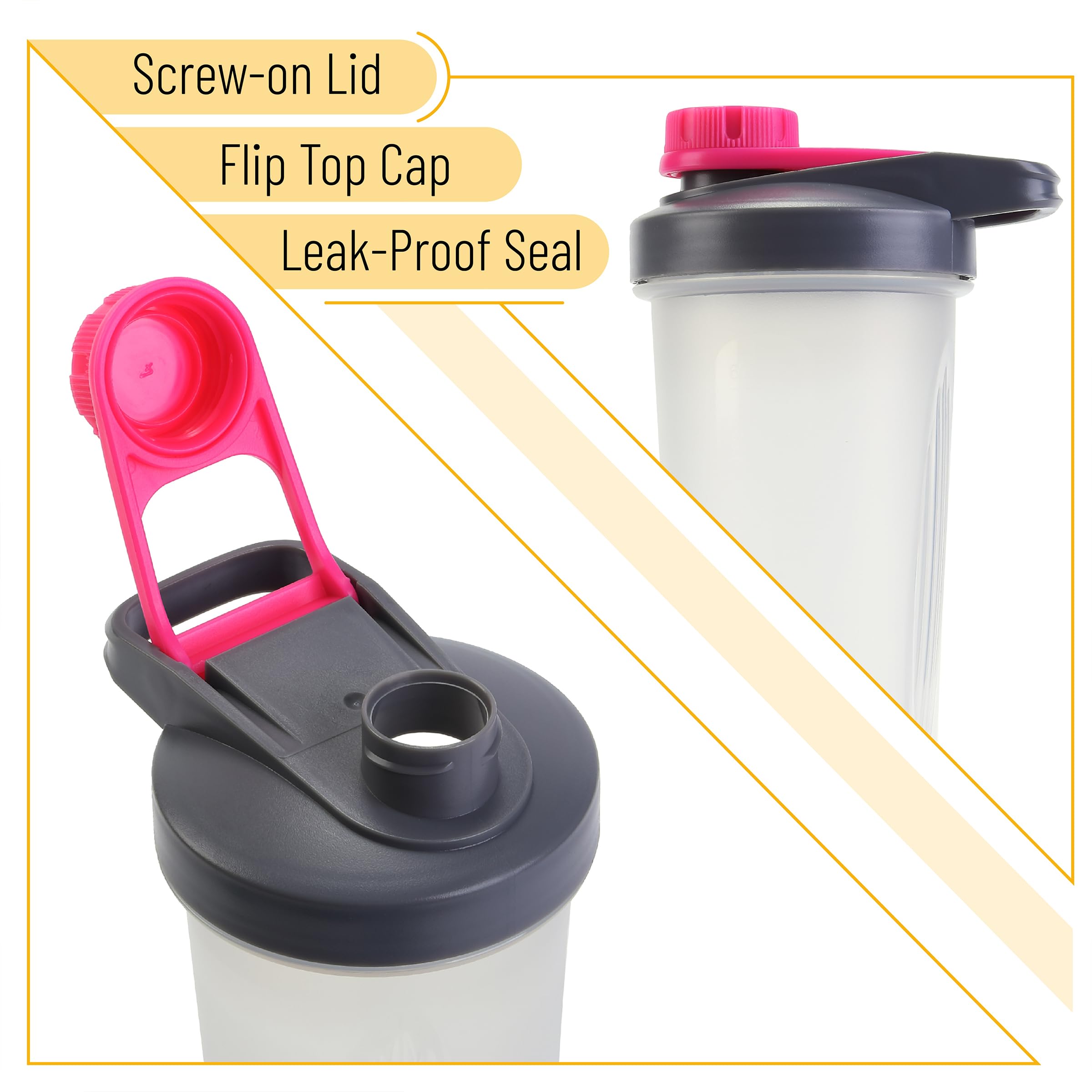 Mr. Pen Shaker Bottles for Protein Mixes - 28 oz — Amazon image 4