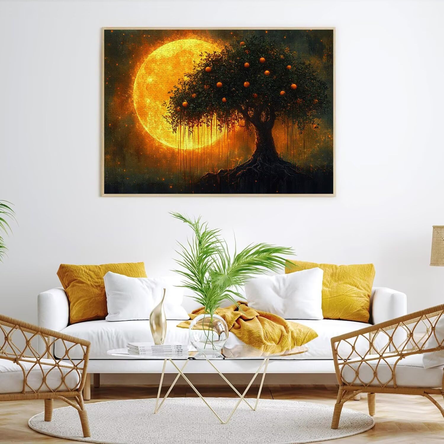 Puzzle 2000 sztuk 99x70 cm, puzzle dla dorosłych owoc księżyca, n-858