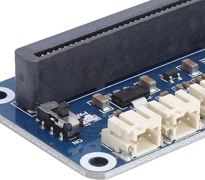 DC Motor Driver Board, Motor Driver Board for Micro:bit Control 2-Way DC Motor 3-Way Steering Engine Components, Automated Industry