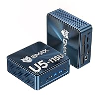 BMAX B11 Pro Mini PC per Smart Working con Intel Core Ultra 5 115U(fino a 4,2GHz)
