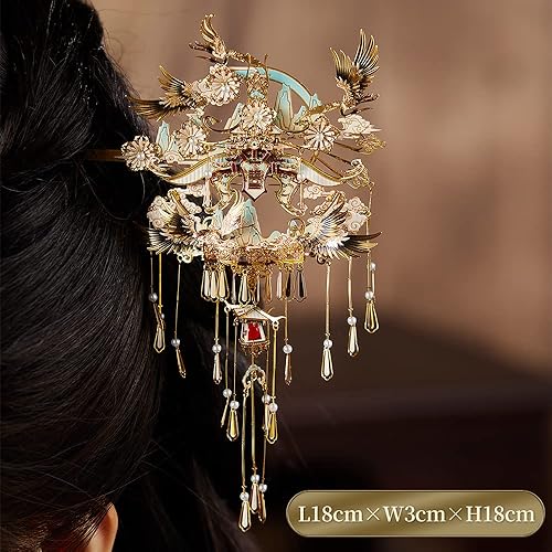 Miniatura 7 de Piececool Soporte de madera negro para modelos de metal 3D, manualidades de bricolaje, conjunto de joyas chinas, kits de construcción de modelos,