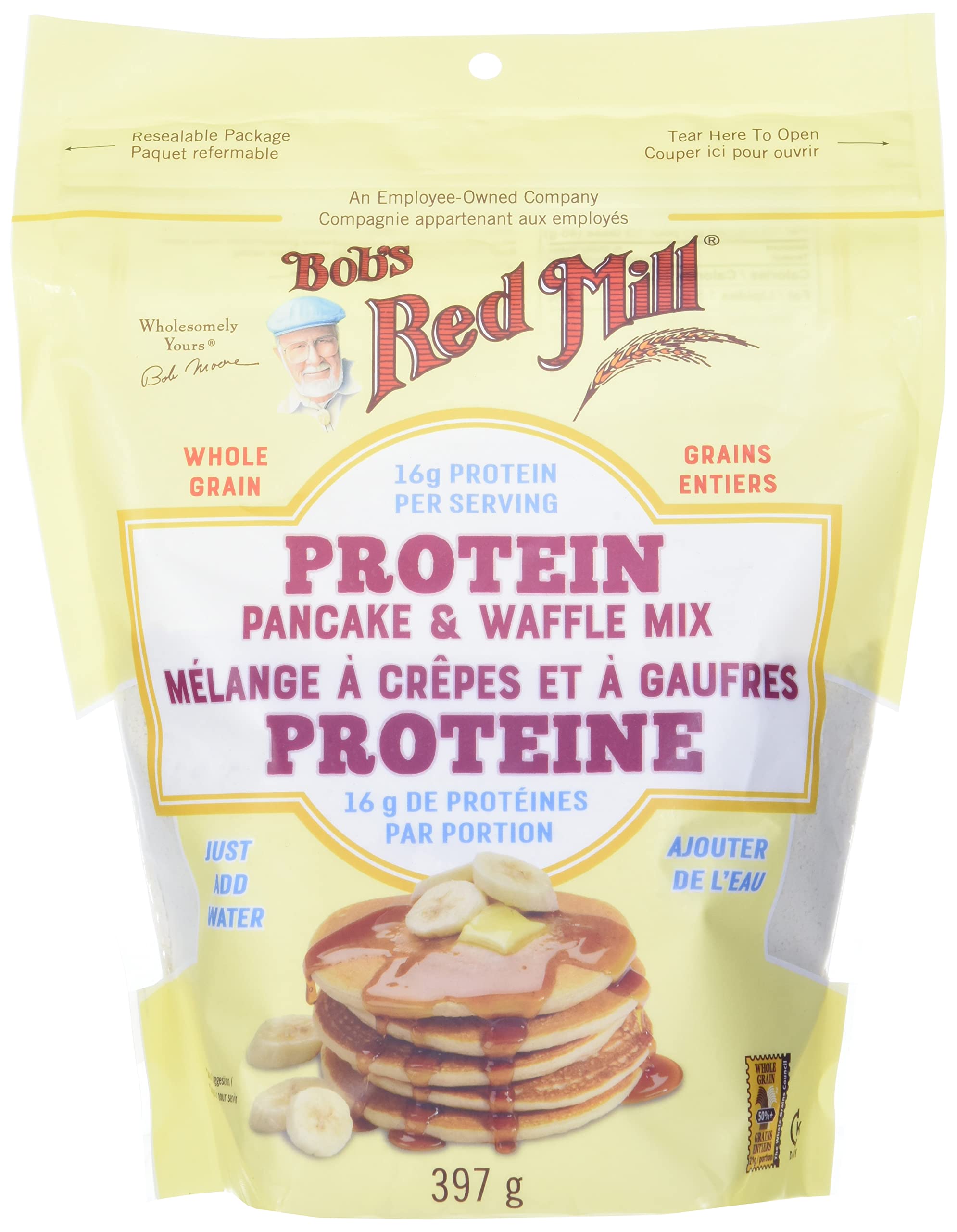 Bobs Red Mill Protein Pancake Mix 397 G Pack Of 1 Amazonca 