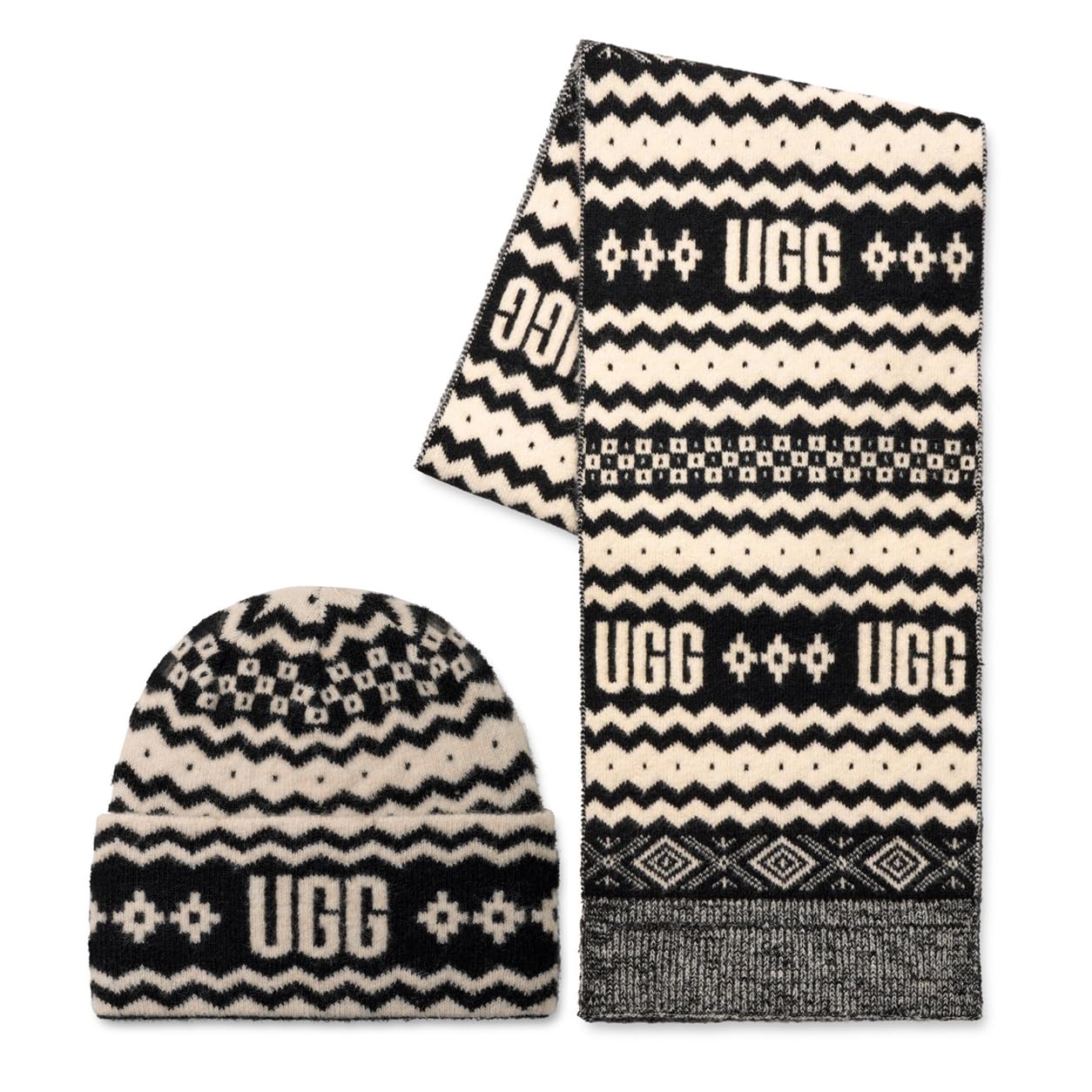 ugg Women's Isle Set, Black Multi, One Size-picture-21