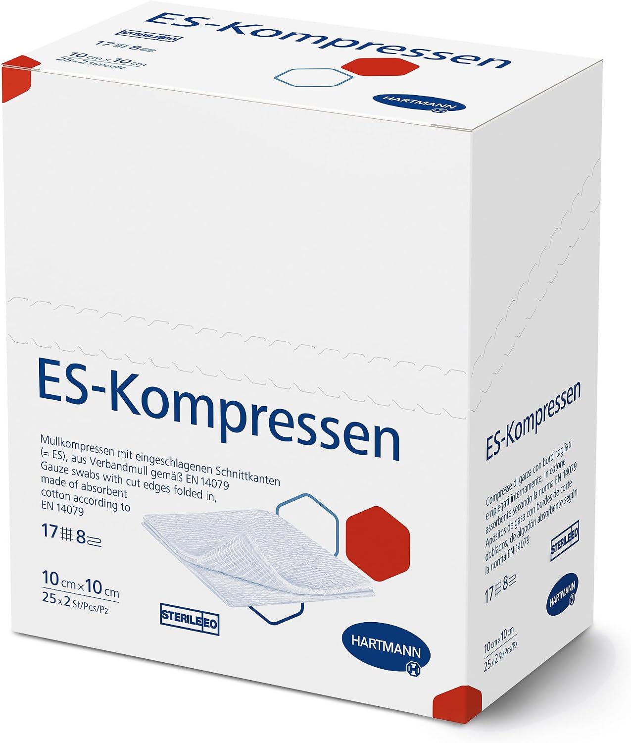 200 Stk. BeeSana Saugkompressen Unsteril – 10 X 20 Cm, 100% Baumwolle Von Meditrade