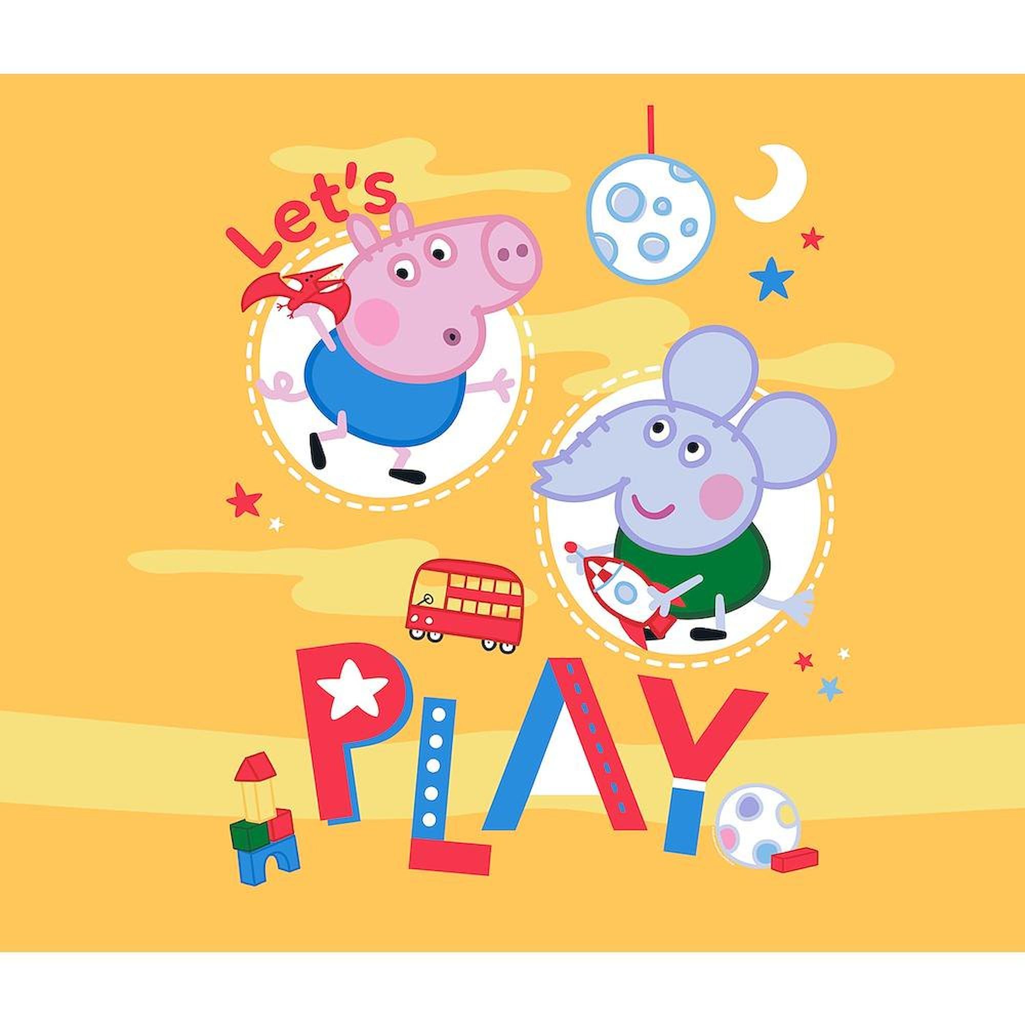 CafePress Peppa Pig: Let's Play King Duvet Cover, Printed Comforter Cover, Unique Bedding
