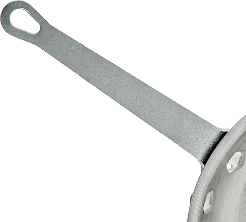 Miniatura 6 de Winco Sarténsartén de aluminio de grado comercial, acabado natural, 7 pulgadas